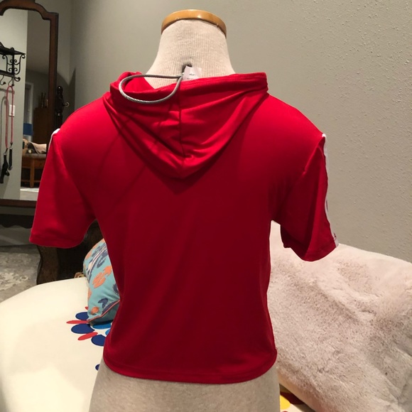 Red Athletic Top - Picture 3 of 3